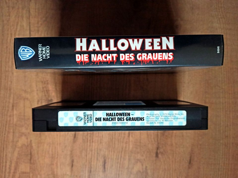 VHS VIDEO Halloween, die Nacht des Grauens (geschnittene Fassung) in Berlin