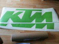 KTM Aufkleber grün 100cm/31cm Nordrhein-Westfalen - Köln Vogelsang Vorschau