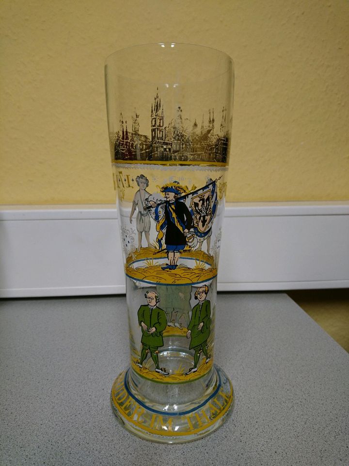 Glaspokal, Bierglas, Hallorenglas 1716 in Castrop-Rauxel