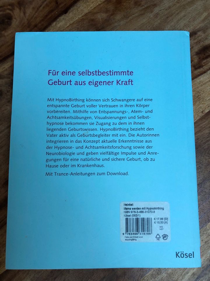 Bücher Hypnobirthing Autogene Geburt in Soyen