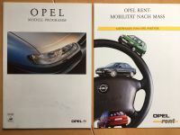 Prospekt Opel Modellprogramm 1997 + Opel Rent Omega Frontera Hessen - Griesheim Vorschau