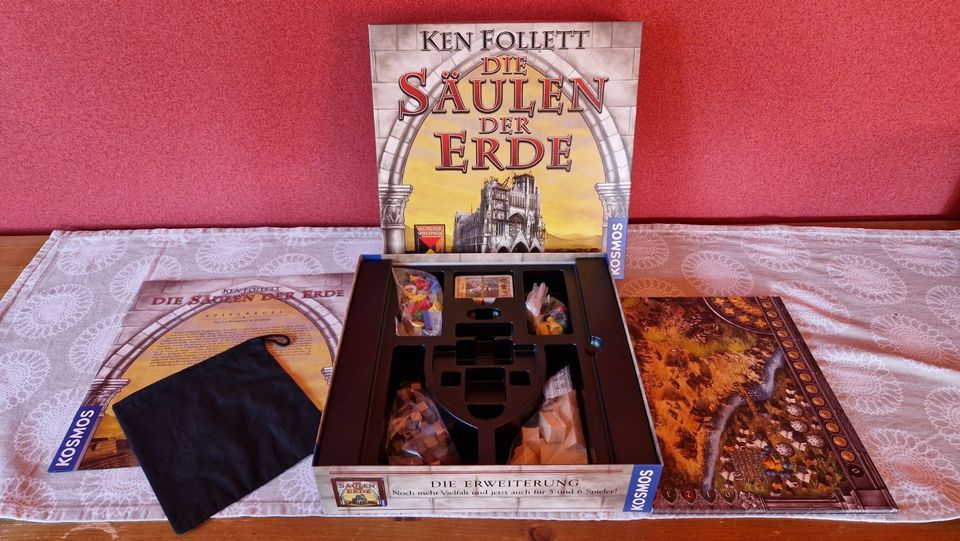 Spiel/ Gesellschaftsspiel: Die Säulen der Erde Ken Follett in Rötgesbüttel