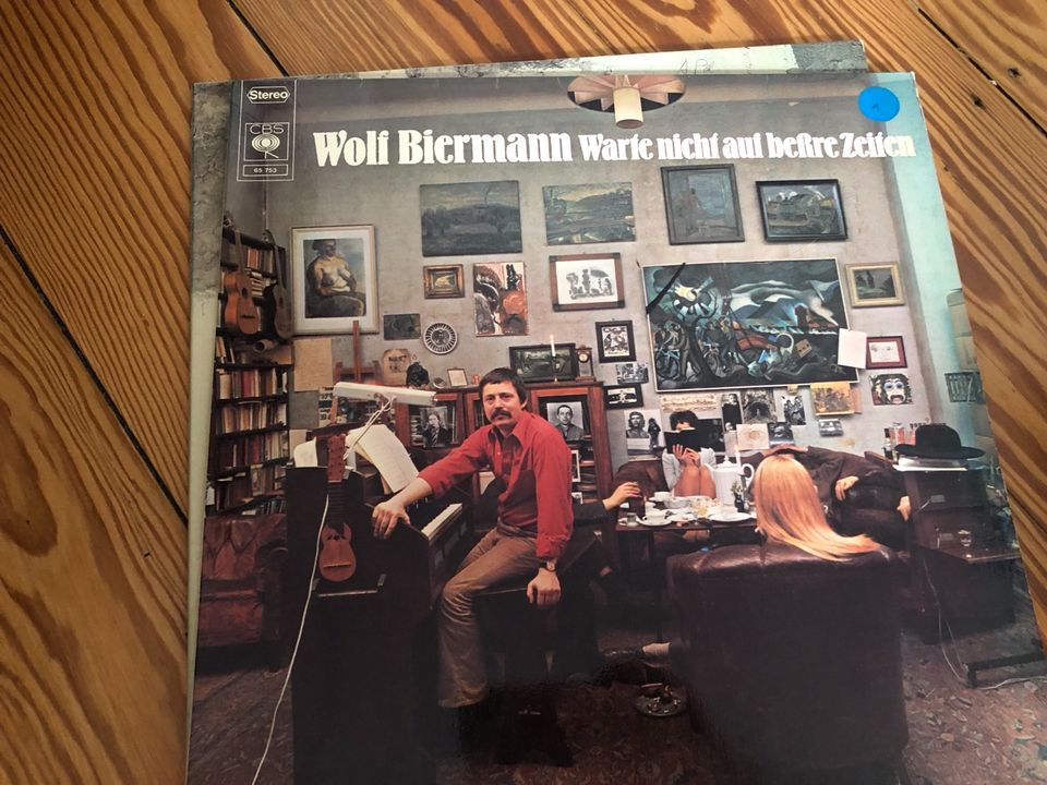 Wolf Biermann Schallplatten in Hamburg