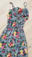 EDC by Esprit Maxikleid: Gr. S, 36, Blumen, Blau, Frühling Nordrhein-Westfalen - Geseke Vorschau