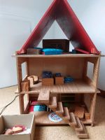Großes Puppenhaus, Holz, Stecksystem/zerlegbar, mit Möbeln Essen - Essen-Kray Vorschau