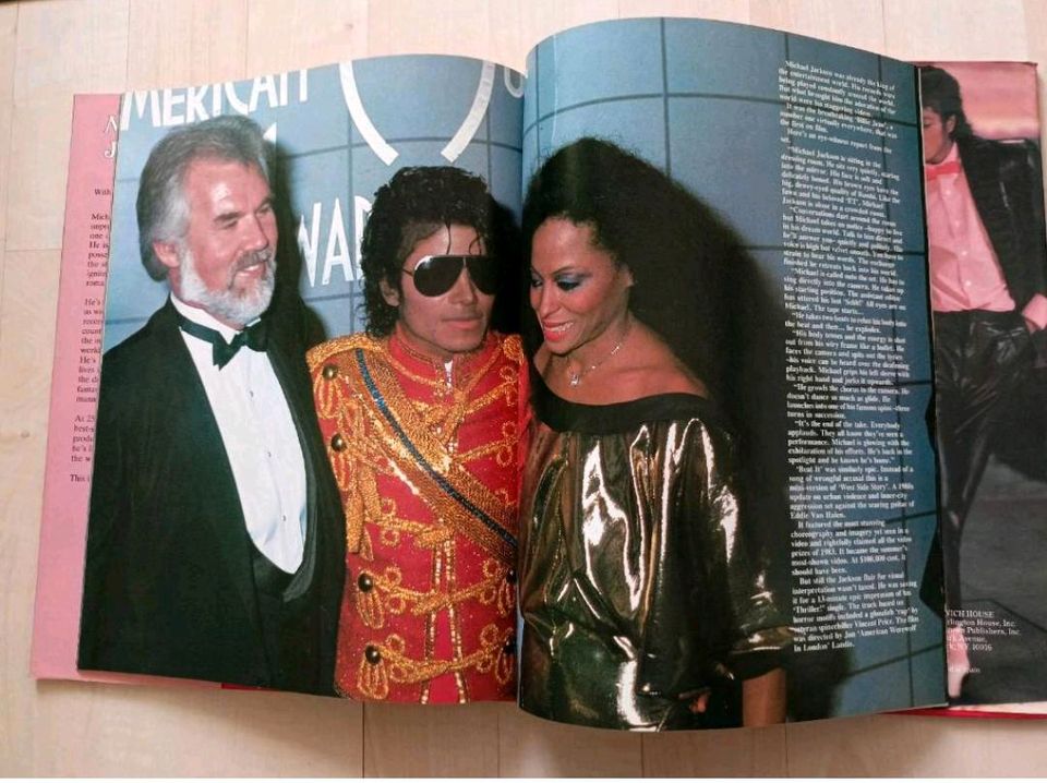 Michael Jackson Bildband Buch englischsprachig in Wertheim