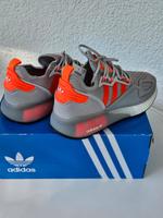 Adidas ZX 2K Boost Gr. 39 1/3  grau-rot    NEU Köln - Köln Merheim Vorschau