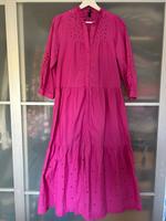 YAS Kleid Maxikleid Stickerei Broderie Anglaise Herzogtum Lauenburg - Ratzeburg Vorschau