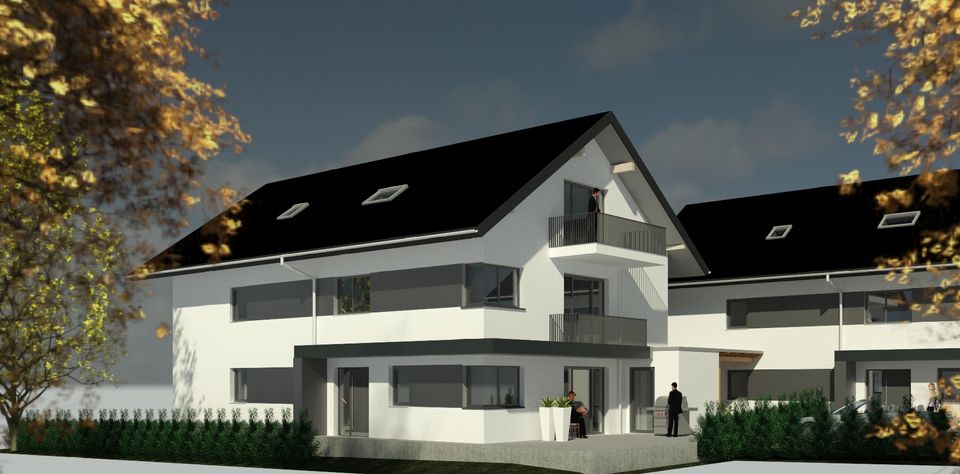 Neubau-QUARTIER in Helpup! Exklusive Maisonette Wohnung EG+OG in Oerlinghausen