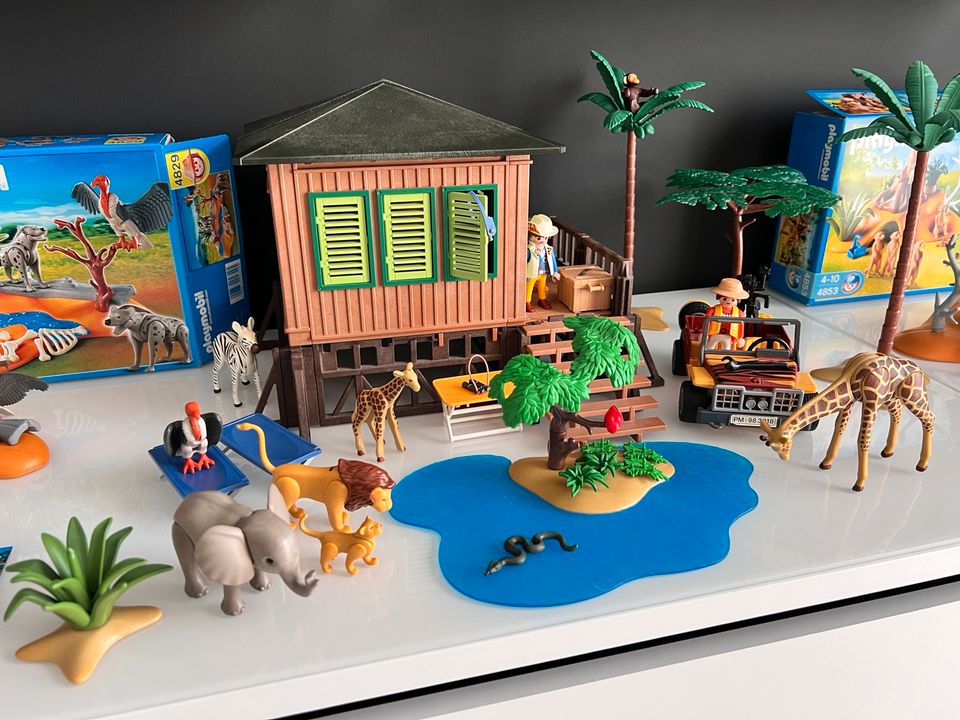 Playmobil Safari Set Adventure 5759 4827 4828 4829 4853 in Bad Köstritz  