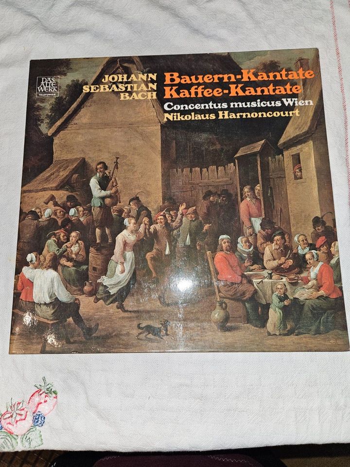 26x Sehr gut erhaltene Schallplatten in OVP von J. Sebastian Bach in Freiburg im Breisgau