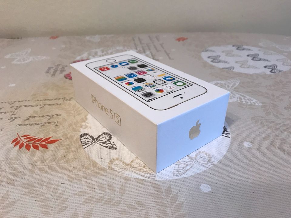 iPhone 5S, Gold, 32GB - Nur Originalverpackung in Neustadt a. d. Waldnaab