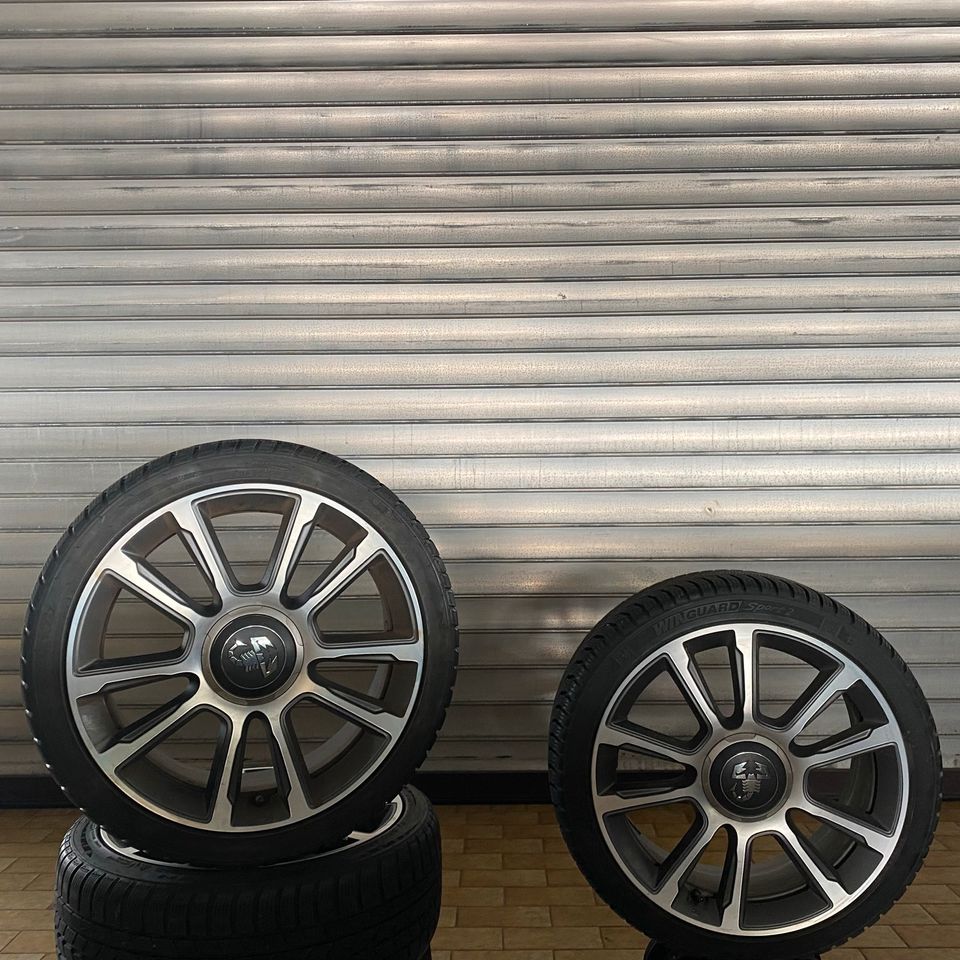 Originale 17 Zoll Fiat 500/Abarth Alufelgen 205/40R17 Winter in Remscheid