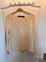 Vero Moda Netz Pullover Pulli Shirt Creme L Strick 40 42 Wietmarschen - Lohne Vorschau