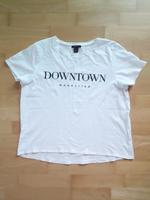 WIE NEU* weißes T-Shirt Shirt Top weiß Stretch Damen L XL 42 44 Bayern - Bad Kissingen Vorschau