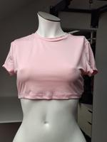Bauchfreies T-Shirt, rosa, Shein, Gr. 36/S Baden-Württemberg - Waghäusel Vorschau