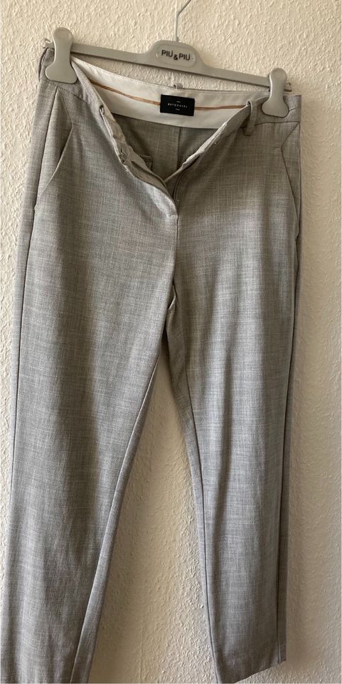 7/8-Anzughose von FIVEUNITS (NP 120€), Grey Marl, Damen Gr. 27 in Trier