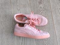 Puma Suede Gr. 41 top Zustand rosa Rose Wildleder Baden-Württemberg - Pfinztal Vorschau