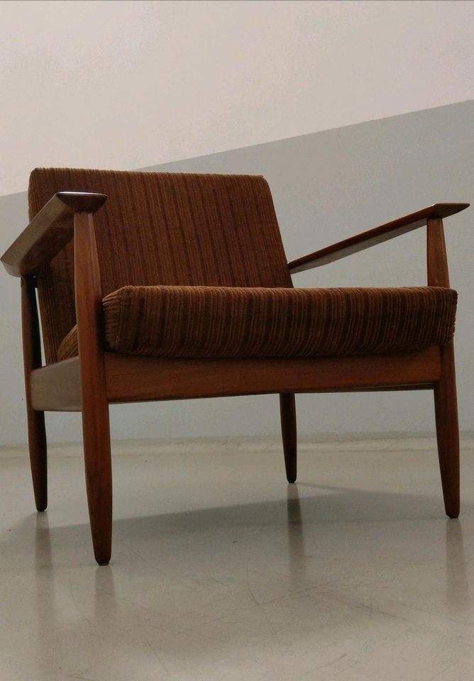 VINTAGE Loungechair Armchair Teak 60er Sessel in Berlin