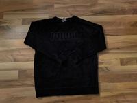 Puma Samt Velours Vintage Sweater Schwarz Gr.M(38) Düsseldorf - Urdenbach Vorschau