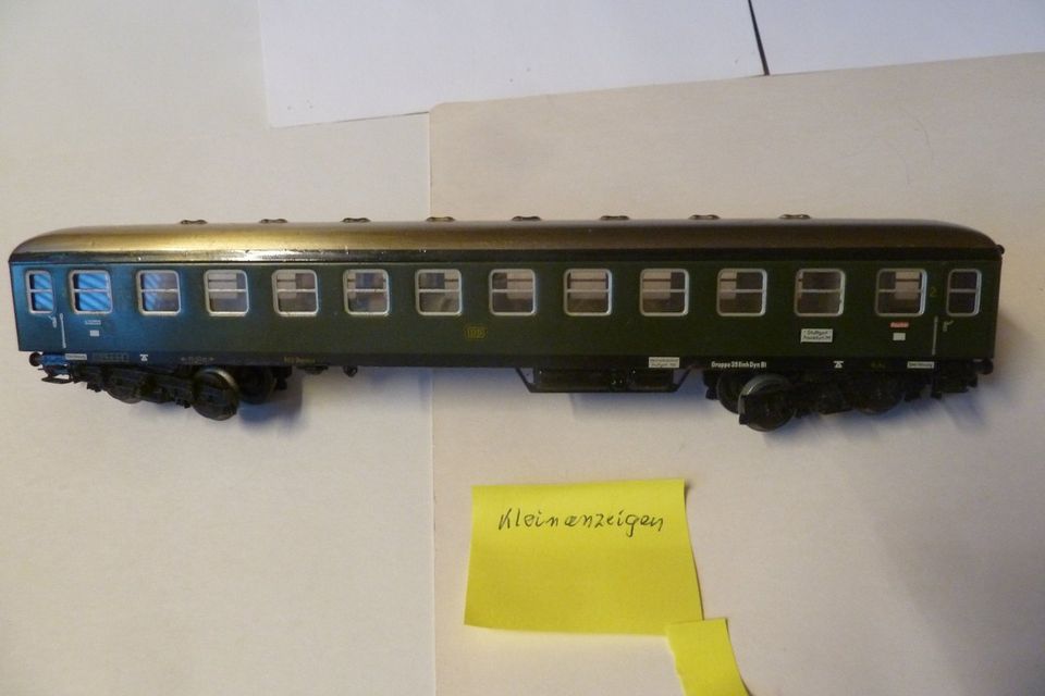 Märklin Art.Nr. 4022 D-Zug-Wagen der DB, grün, 2. Klasse in Wetzlar