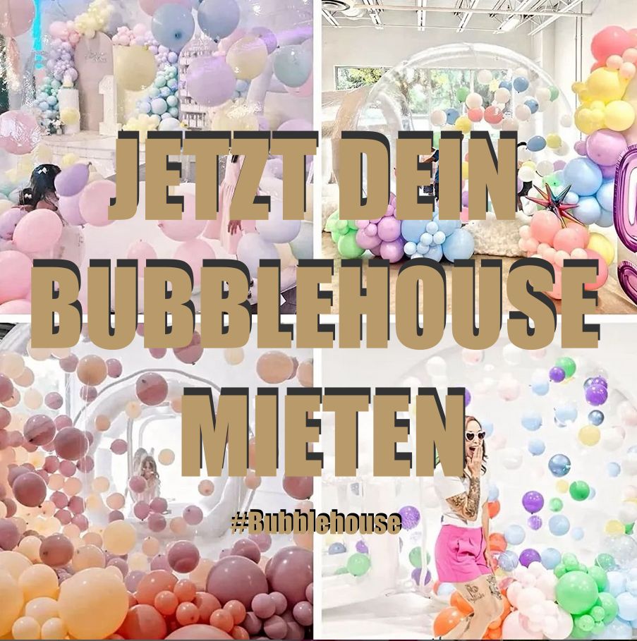 Erlebnishaus: Bubblehouse Dome Hüpfburg Kinderspass Zelt in Berlin