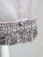 TREDY ♡ 38 Oberteil Shirt dusty rose rosa lila Pailletten Spitze Rheinland-Pfalz - Mainz Vorschau