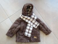 Winterjacke: braun, Schal, Gr. 92 Nordrhein-Westfalen - Leverkusen Vorschau