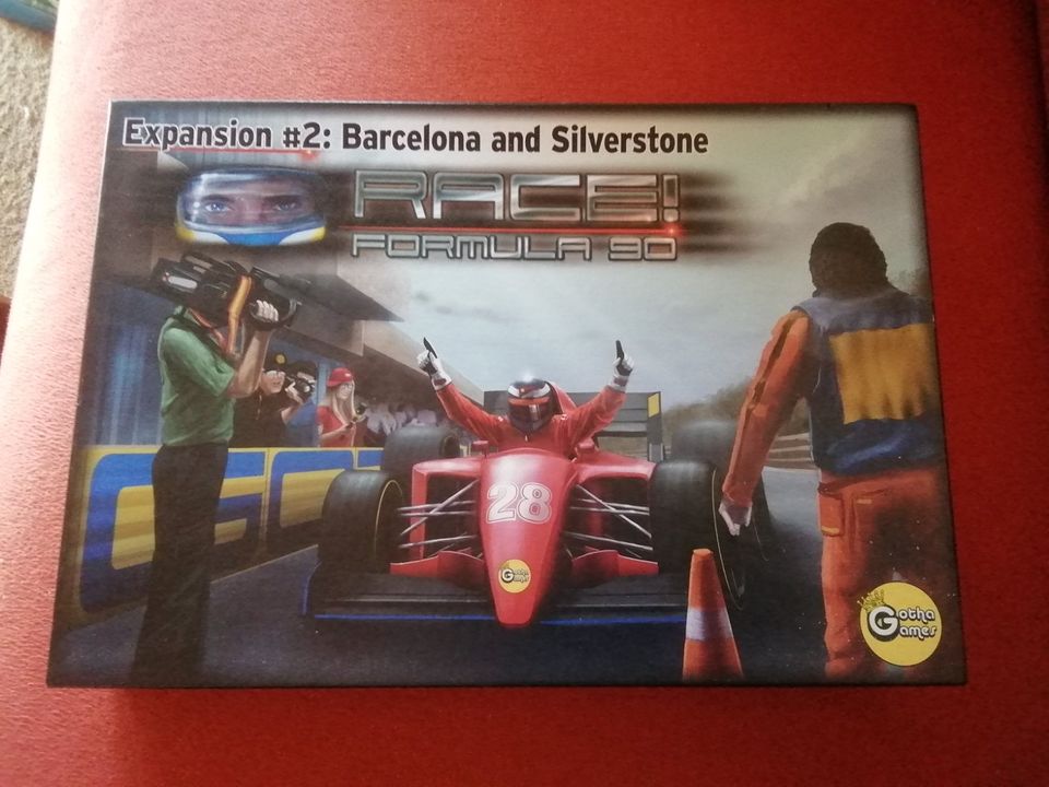 Race! Formula 90 Expansion2:Barcelona and Silverstone GOTHA GAMES in Stützerbach