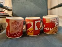 Tassen Set Kaffee Tee Love Liebe Herzen Valentinstag Top Zustand Baden-Württemberg - Engelsbrand Vorschau