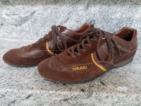 Sneaker Braun Gelb Leder Gr. 40 Damen Head Velours Retro Turnschu Nordrhein-Westfalen - Beverungen Vorschau