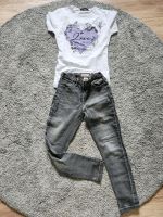 Mädchen Set Next Jeans und T-Shirt 134/140 Hessen - Groß-Gerau Vorschau