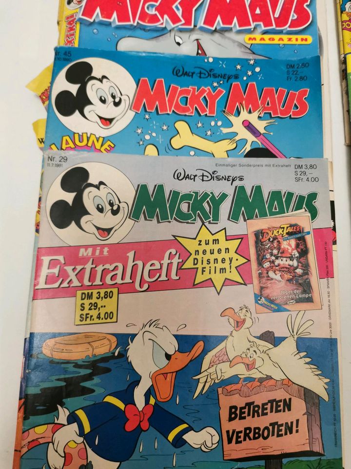 Micky Maus: Walt Disneys Hefte, 13 Stück in Dresden