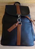 Schicke Rucksacktasche, - Handtasche in schwarz/braun Brandenburg - Schönwalde-Glien Vorschau