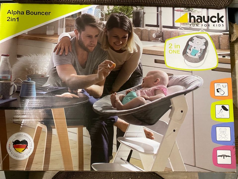 Hauck Alpha Bouncer 2 in 1 Babywippe Hochstuhl in Berlin