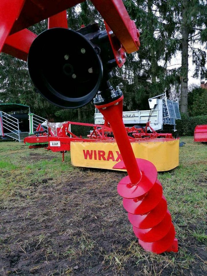 Erdbohrer WIRAX Dreipunkt für Traktor  inkl. 2 Bohrer in Rossow