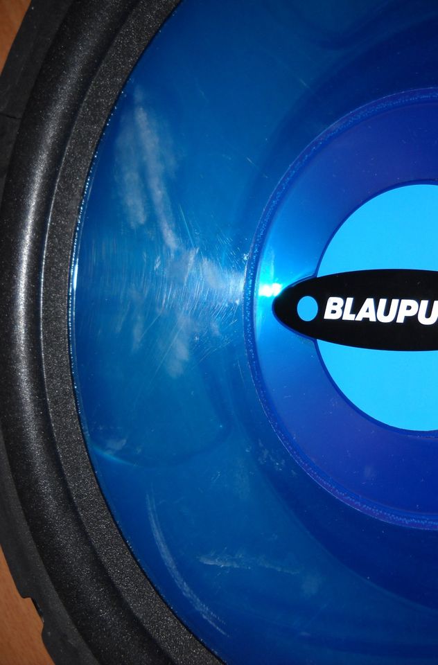 Blaupunkt Bass Sub Woofer Durchsichtig Transparent Series Acryl in Bad Arolsen