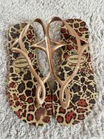 Havaianas Leo-Design Gr. 37/38 Sandalen zum Verkauf Hessen - Runkel Vorschau