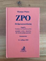 ZPO Kommentar Putzo 41. Auflage Baden-Württemberg - Mannheim Vorschau