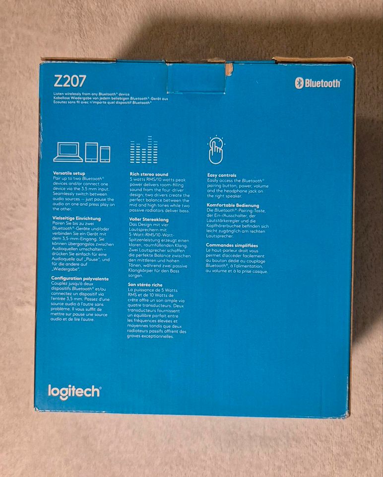 Logitech Z207 Bluetooth Computer Speakers, Lautsprecher in München