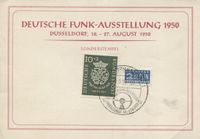 Briefmarke Bach Siegel Nordrhein-Westfalen - Arnsberg Vorschau