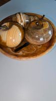 Marmor Obst mit Teller  - Handarbeit Nordrhein-Westfalen - Menden Vorschau