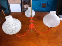 Mid century Hängeleuchte Lampe rot Metall vintage Rheinland-Pfalz - Burgschwalbach Vorschau