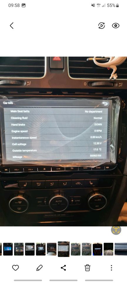 9 Zoll Android Autoradio für Volkswagen VW Passat B6 B7 cc Tiguan in Frankfurt am Main