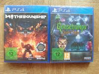 PS4 Spiele Mothergunship + Goosebumps - einz/zusam Top! Bayern - Bayerisch Gmain Vorschau