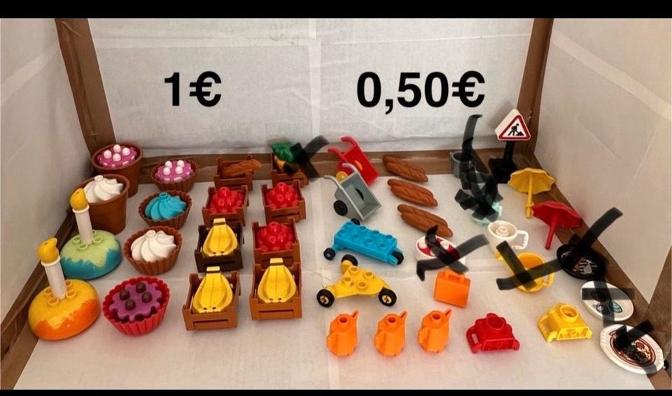 Lego-Duplo, Steine, Platten, Figuren, Tiere u. mehr in Hannover