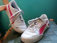 Puma Sneaker Gr. 37 UK4 weiß pink Turnschuhe Nordrhein-Westfalen - Rheurdt Vorschau