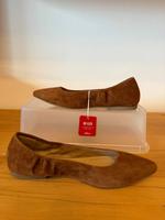 s.oliver Ballerina spitz braun Gr. 40 Leder gold Hessen - Langen (Hessen) Vorschau