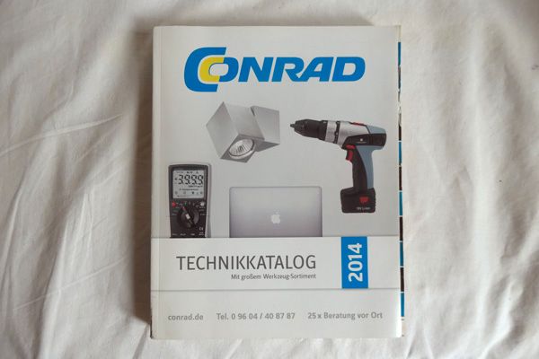 Conrad Technikkatalog 2014 in Berlin