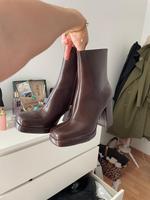 Rotbraune Stiefel bershka ungetragen Baden-Württemberg - Ulm Vorschau